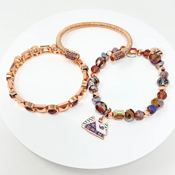 Bomb Party 2023 Holiday Stack Rustic Holiday RBP6523 NWT - Picture 2 of 4